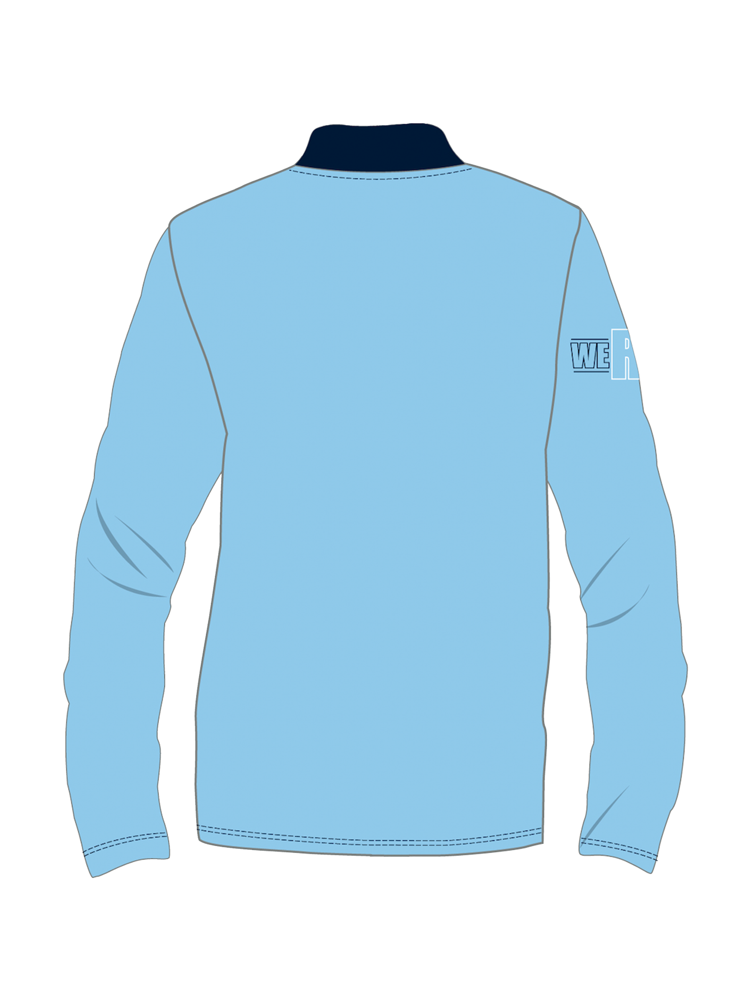 South River Youth Athletics Quarter Zip - Baby Blue