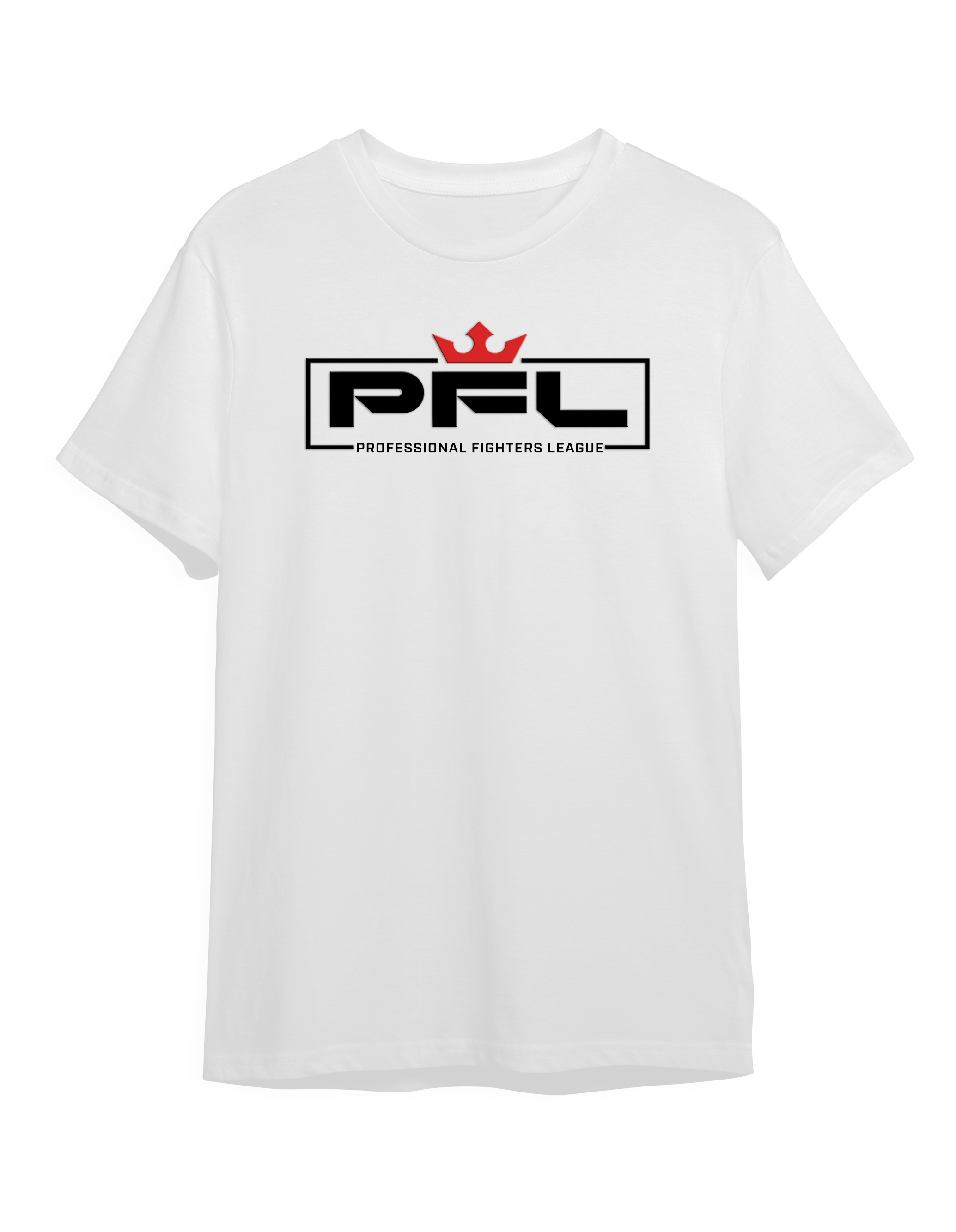 PFL Red Crown T-Shirt - White – Takedown Sportswear