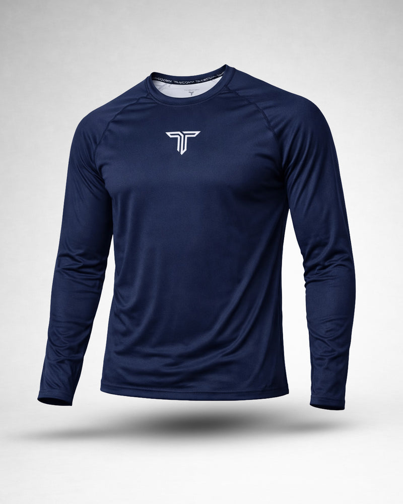 Navy Rashguard Rashguards – Takedown Sportswear