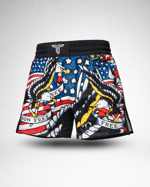 Star Spangled Fight Shorts (5