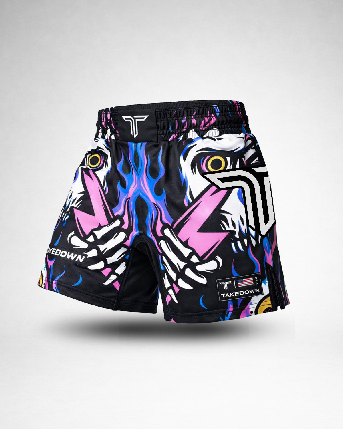 Lightning Skull Fight Shorts (5