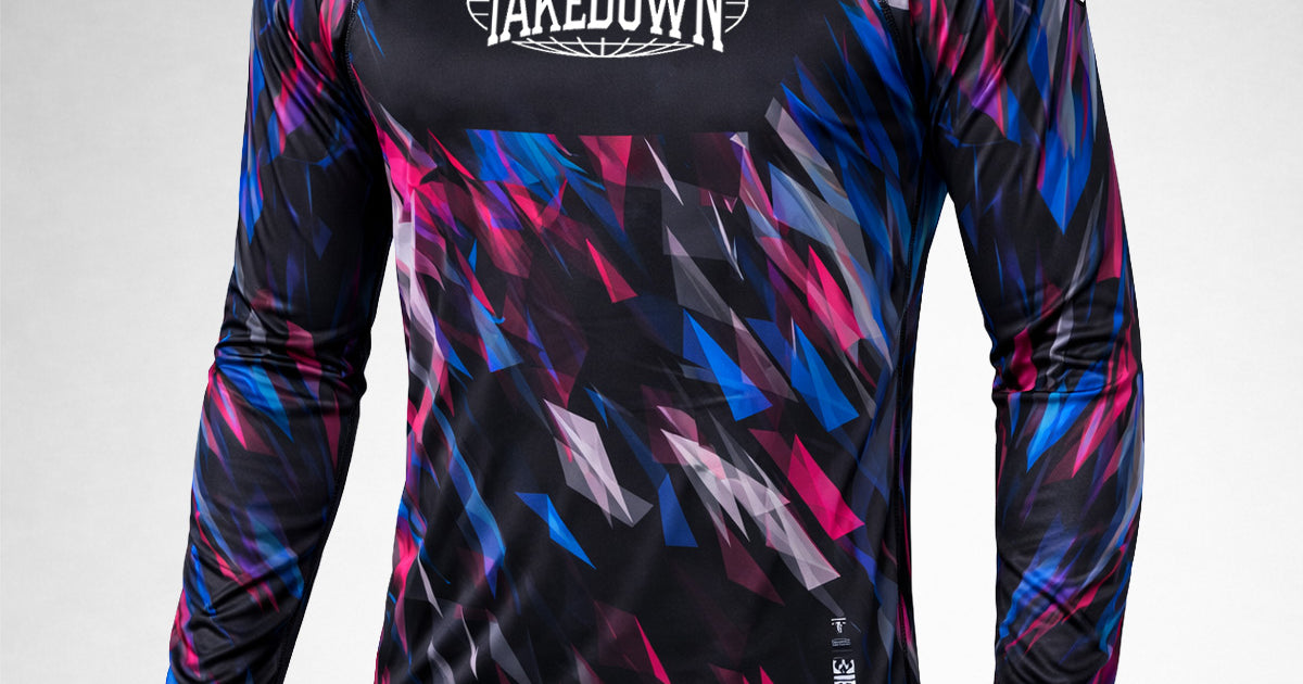 Dark Krystal Long-Sleeve Rashguard - Fightfetti – Takedown Sportswear
