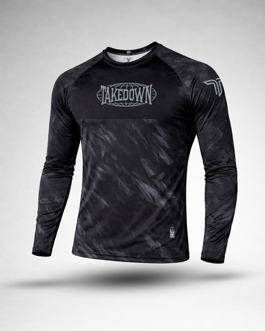 Dark Krystal Long-Sleeve Rashguard - Onyx