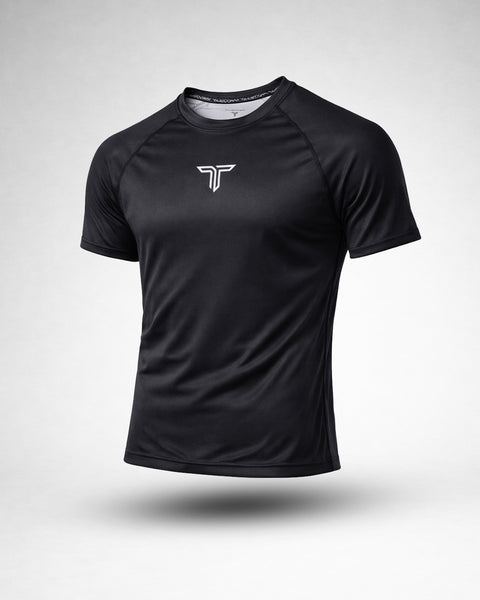 Essential Short-Sleeve Rashguard - Black – Takedown Sportswear