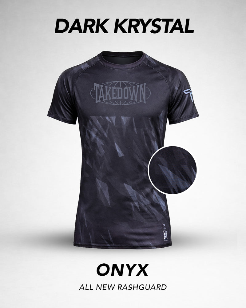 Dark Krystal Short-Sleeve Rashguard - Onyx