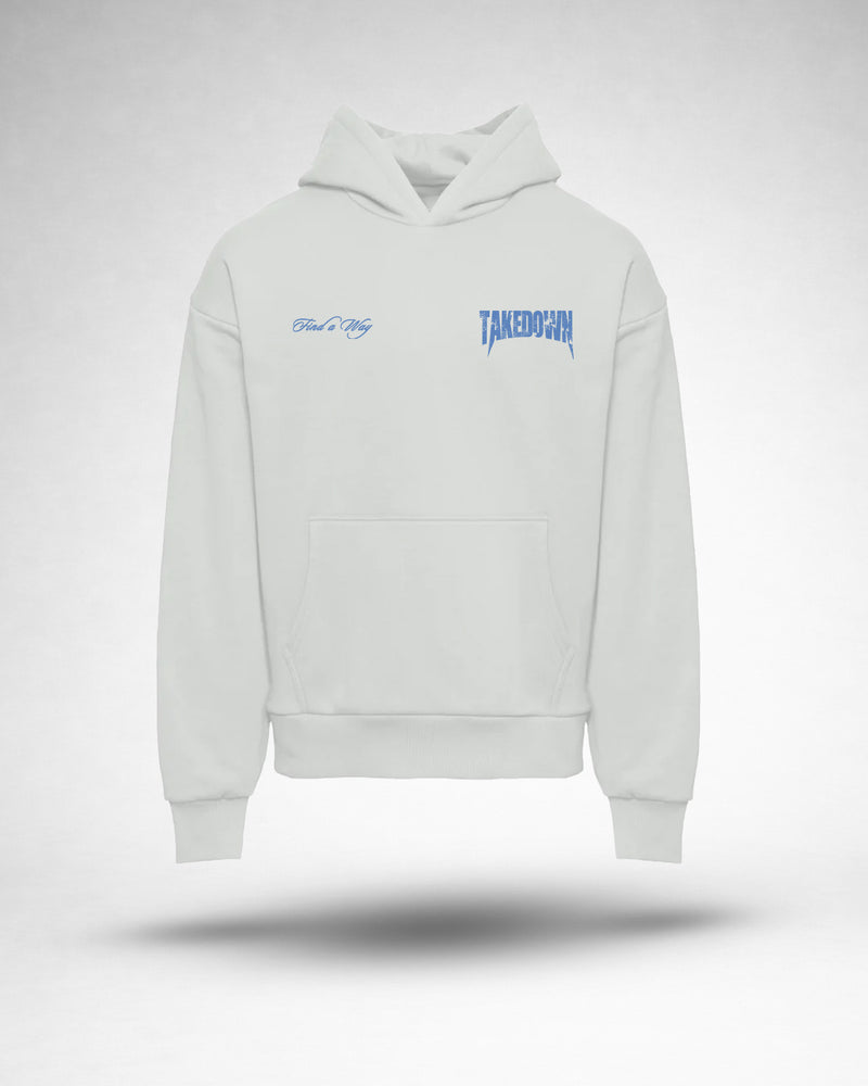 ”Made on the Mat” Graphic Hoodie - Bone