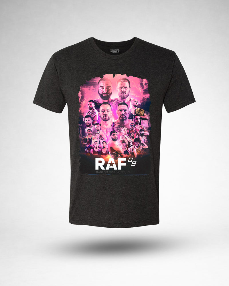 RAF 09 Poster Tee - Black