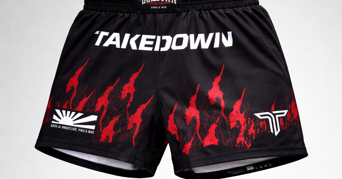 Relentless Flames Fight Shorts (5