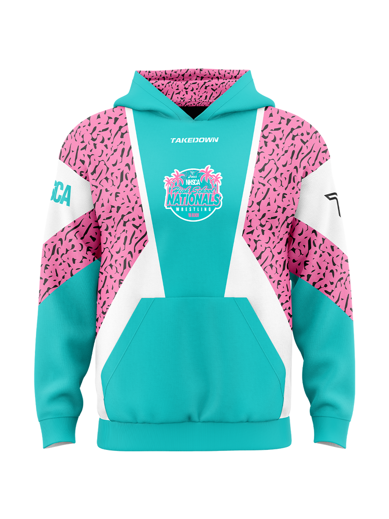 2026 NHSCA Nationals Performance Hoodie - White *PREORDER*