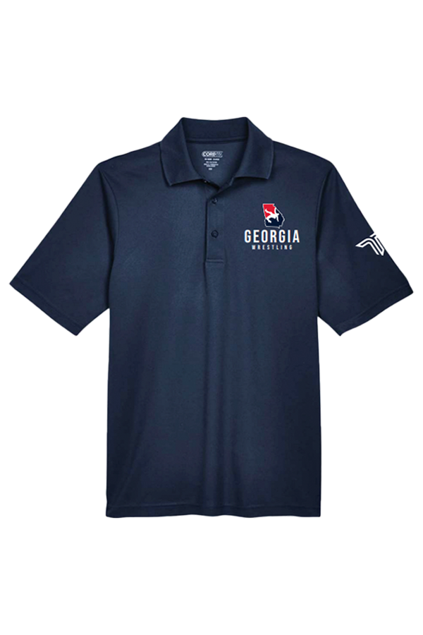 Team GA Wrestling Polo 01 - Navy