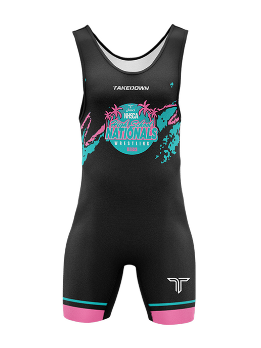 Youth 2026 NHSCA Nationals Singlet - Black *PREORDER*