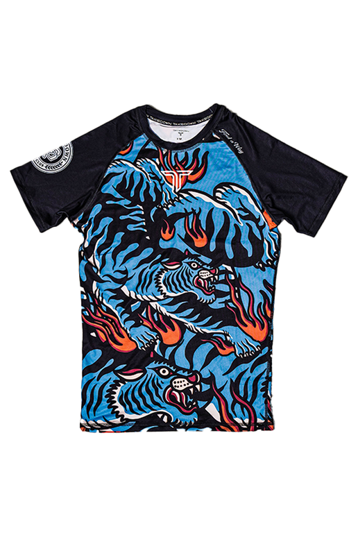 Youth Thai Tigers Short-Sleeve Rashguard