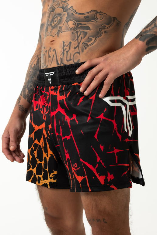 Magma Fight Shorts (5”&7“ Inseam) - Lava