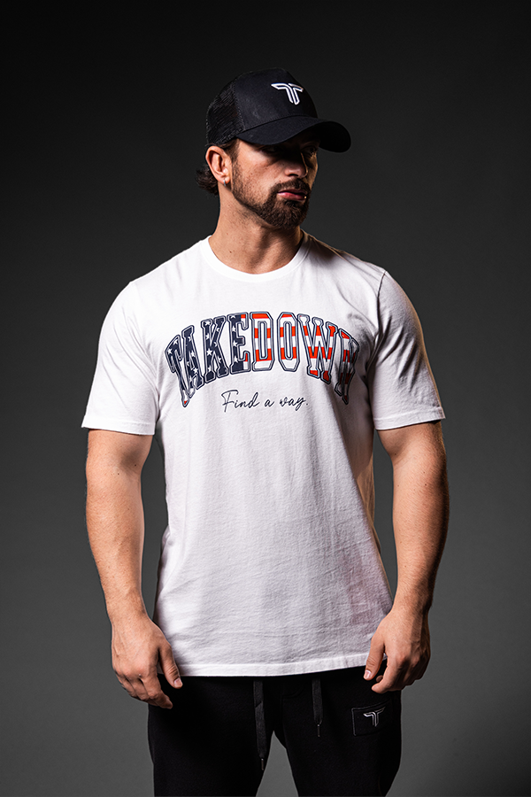 USA Arch T-Shirt - White