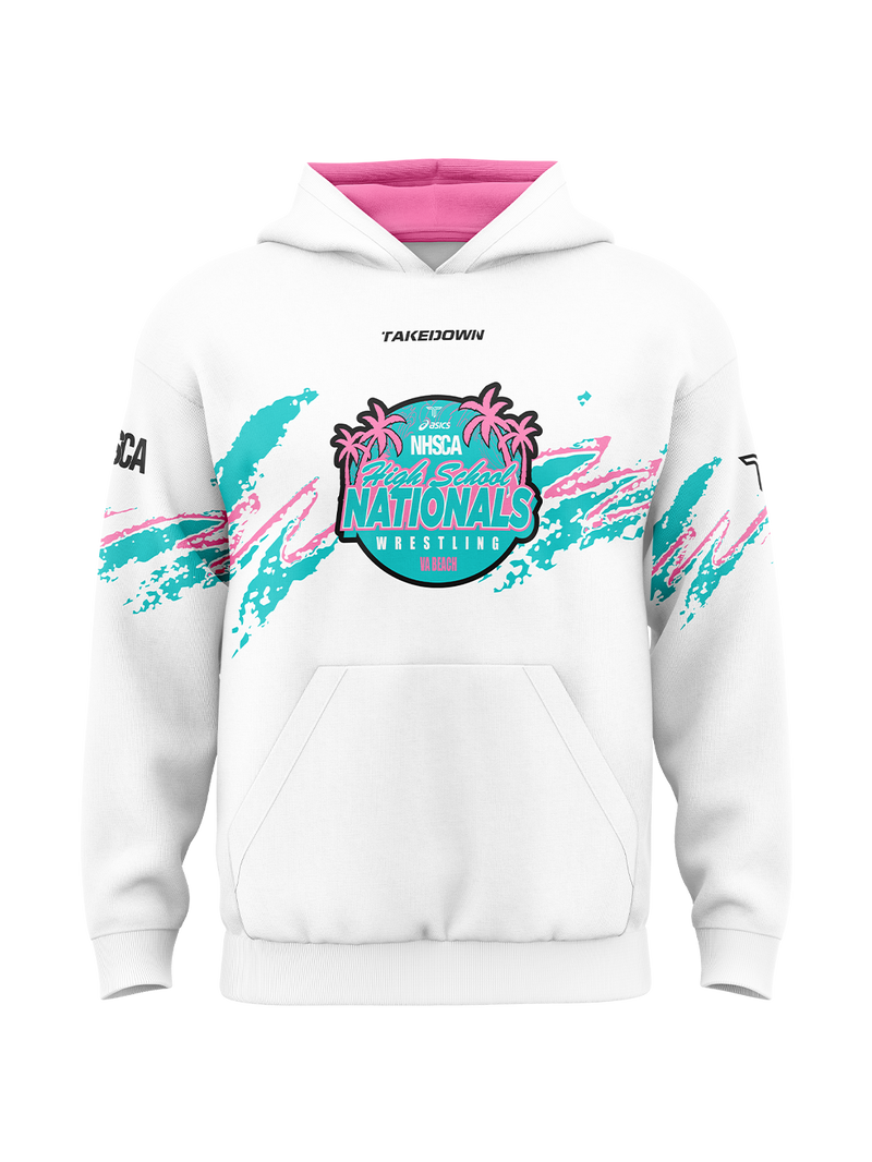 2026 NHSCA Nationals Performance Hoodie - White