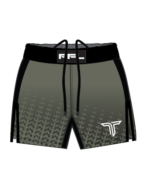 PFL Crown 5” Pro Fight Short - Military Green