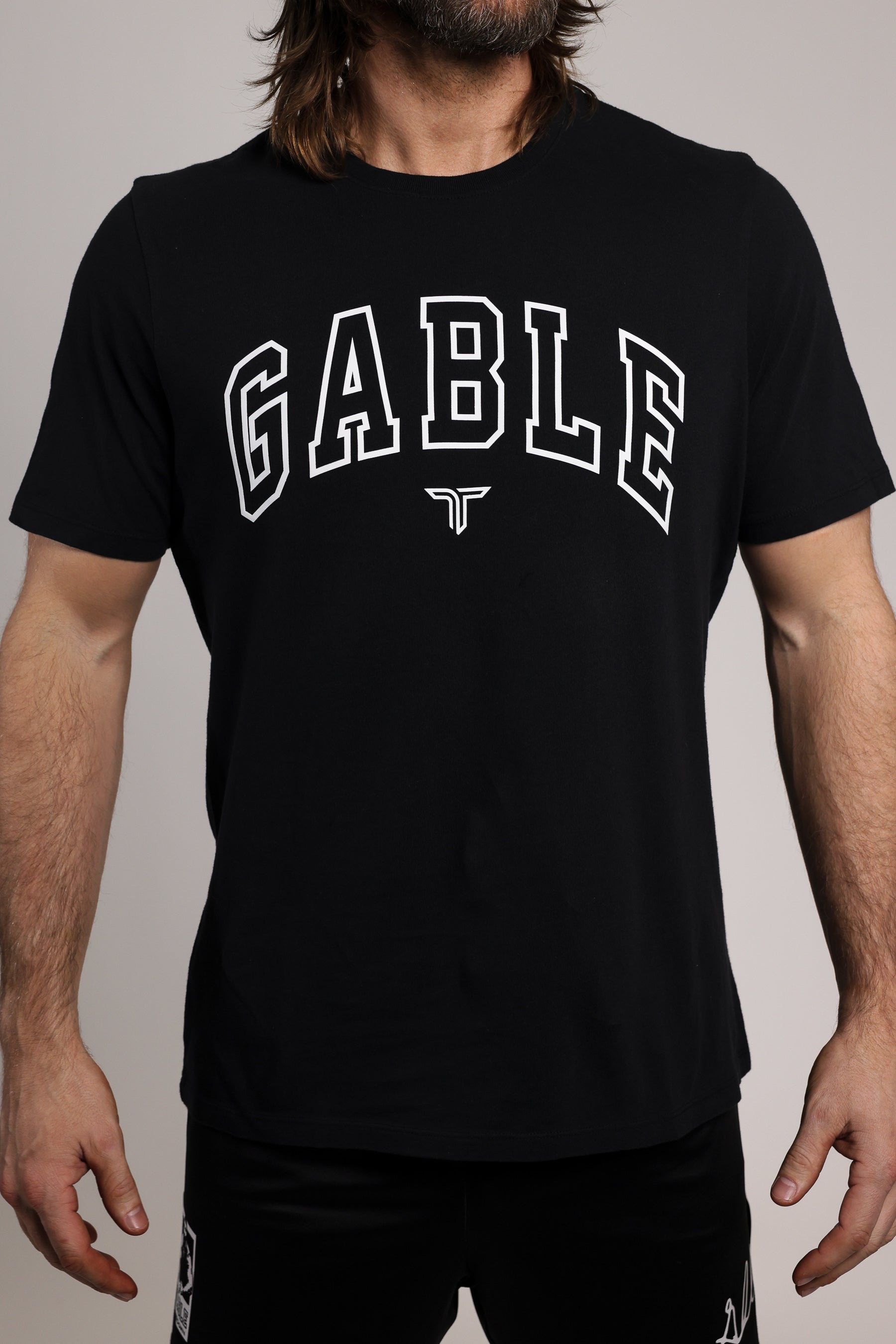 Gable Steveson Arch T-Shirt - Black – Takedown Sportswear