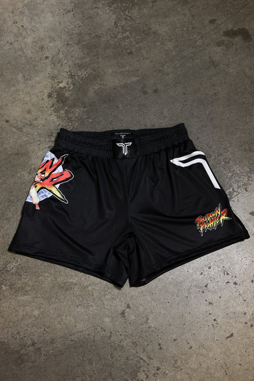 Youth Takedown Fighter Fight Shorts - Black