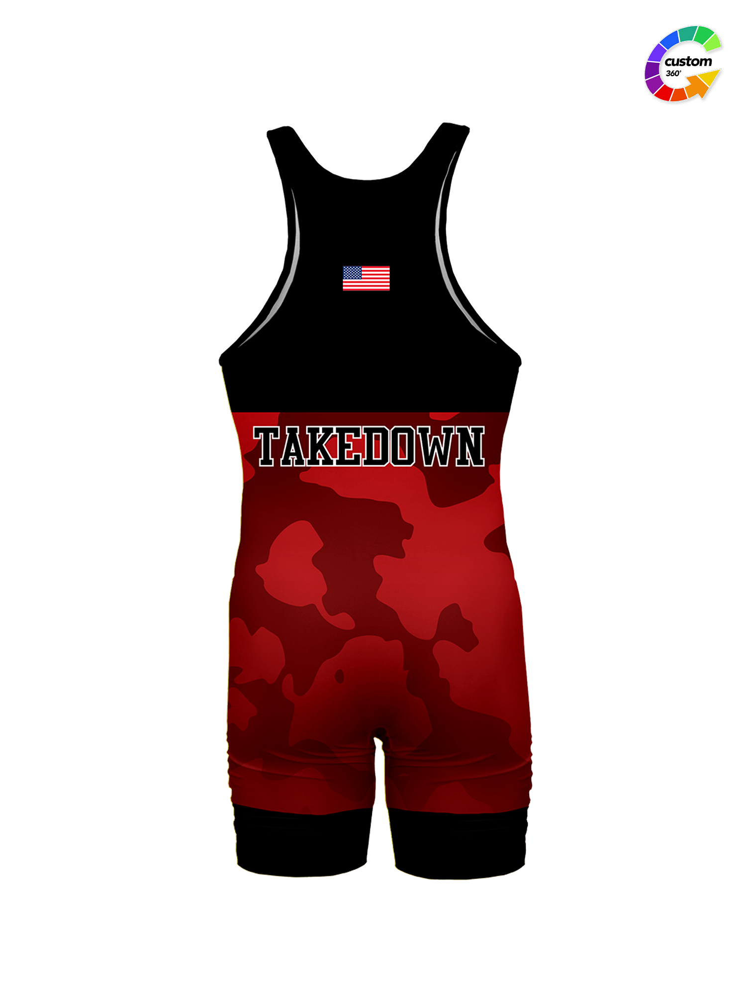 TDSinglet018 360° Custom Singlet Takedown Sportswear