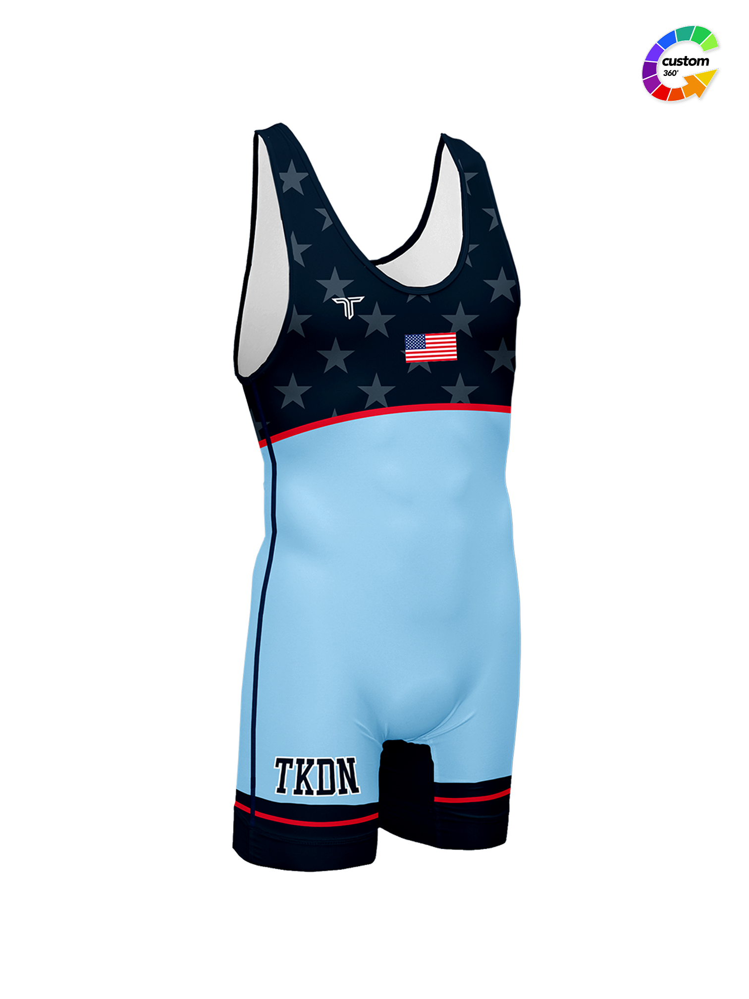 Customizable Singlets TD-Singlet-023 360° Custom Singlet – Takedown Sportswear