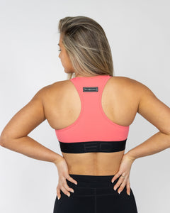 Power Tech Racerback Sports Bra Pop Pink