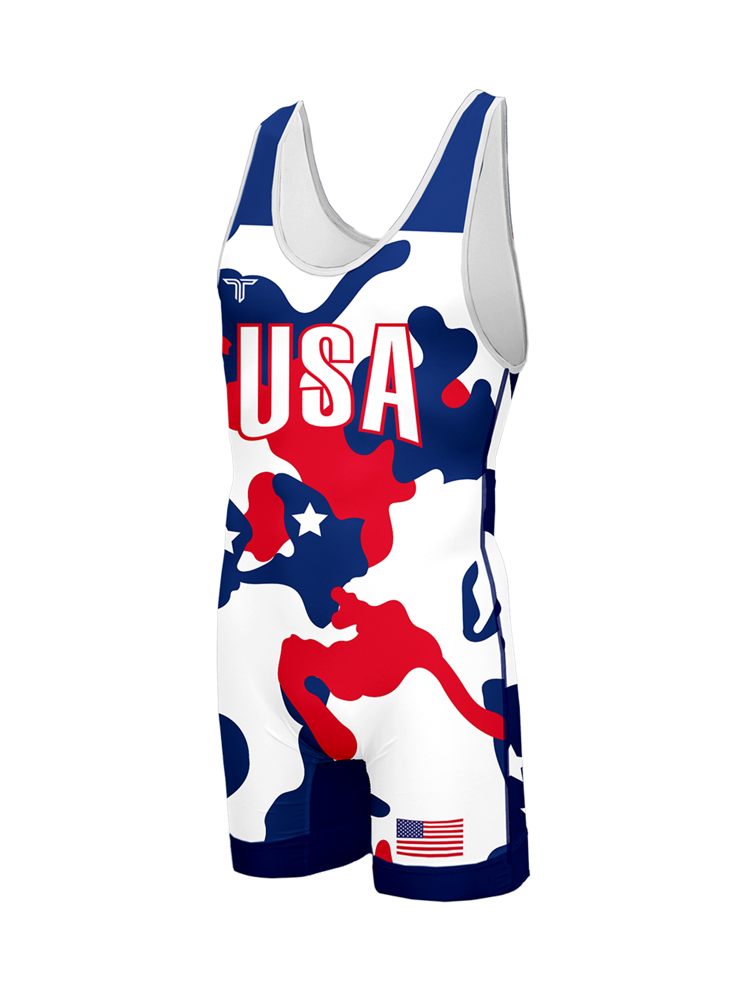 Patriot Camo Wrestling Singlet Takedown Sportswear patriot-camo-wrestling-singlet-takedown-sportswear