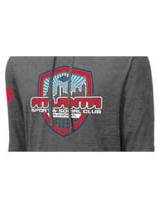 Atlanta Sport & Social Club Long Sleeve Hoodie - Grey