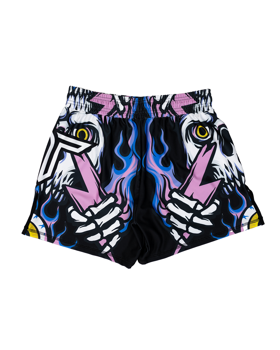 Lightning Skull Fight Shorts (5"&7“ Inseam)
