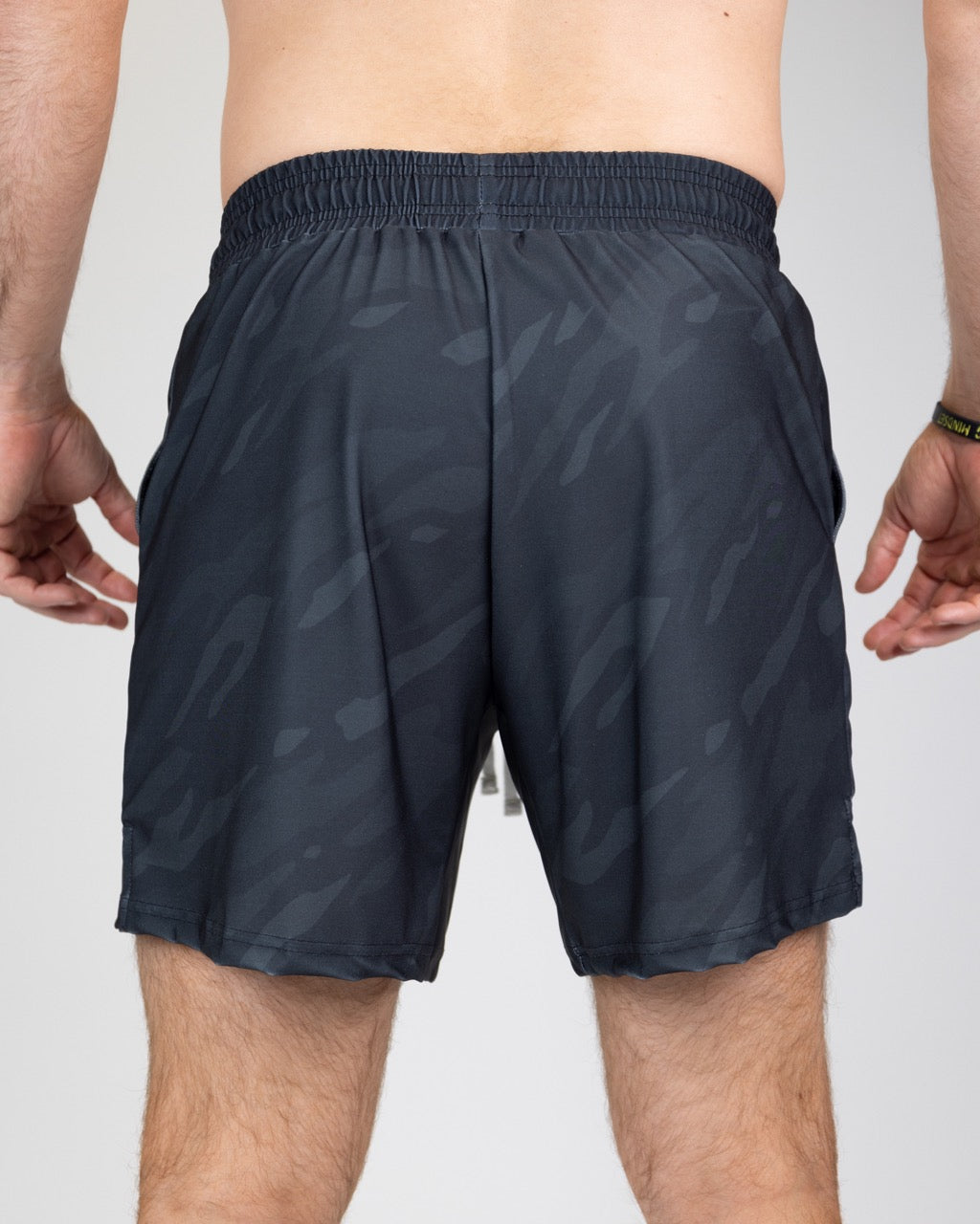 Men's Yogger Iv Performance Walk Shorts - Black Camo - Size M