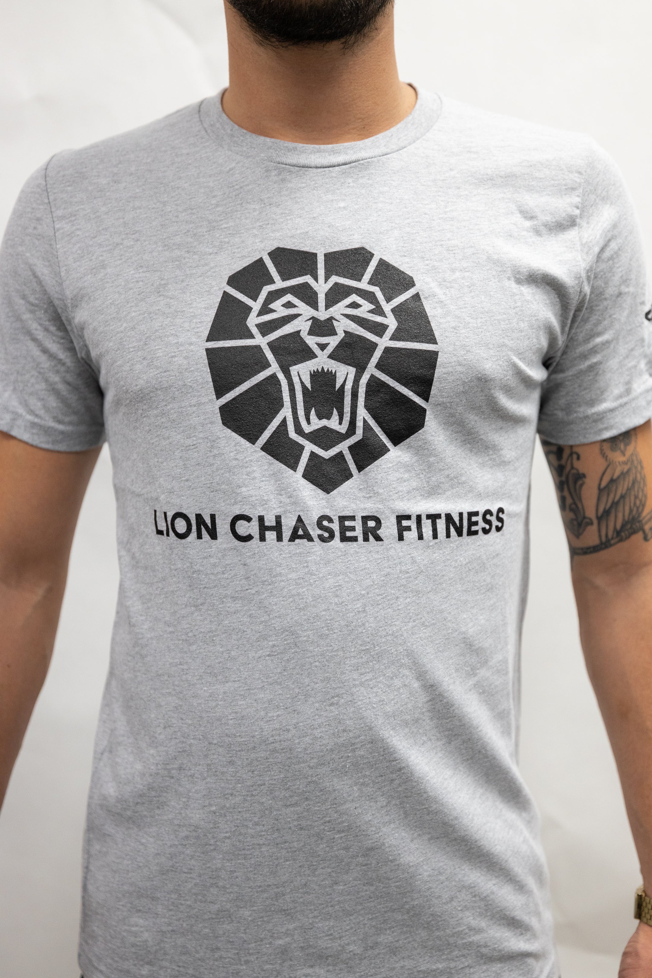 Lion Fitness Logo (Grey) Takedown Sportswear