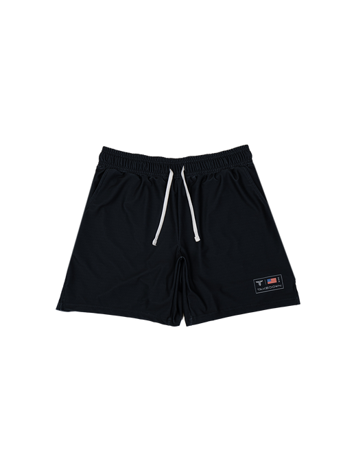 Raven Black Core Gym Shorts (5&7 Inseam) – Takedown Sportswear