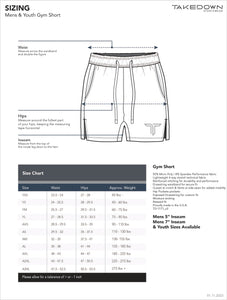 TD-GS-003 360° Custom Gym Shorts (5"&7“ Inseam)