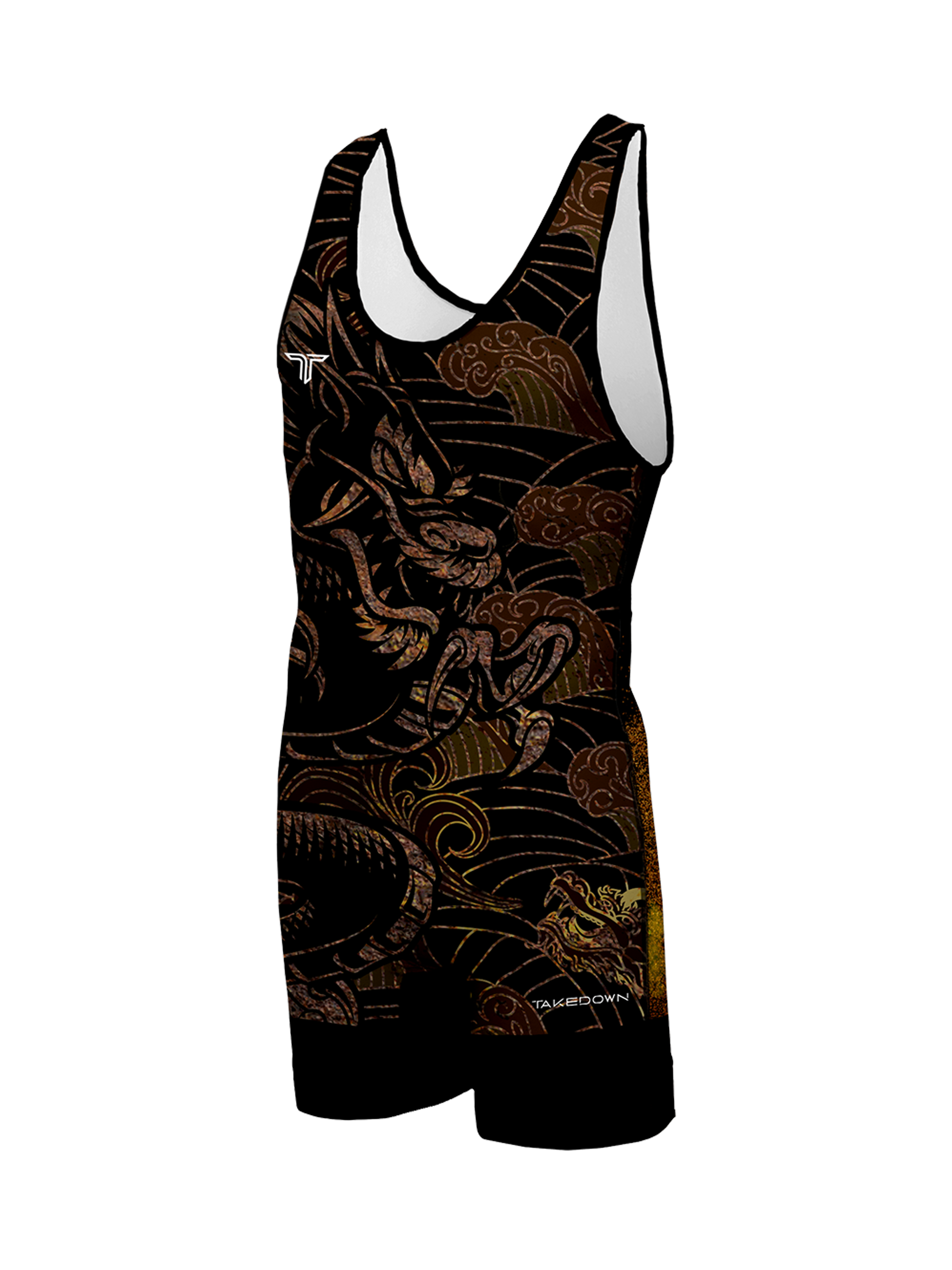 Dragon Wrestling Singlet Takedown Sportswear