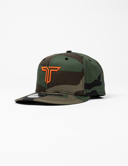 Takedown x New Era Snapback Camo Orange Takedown Sportswear