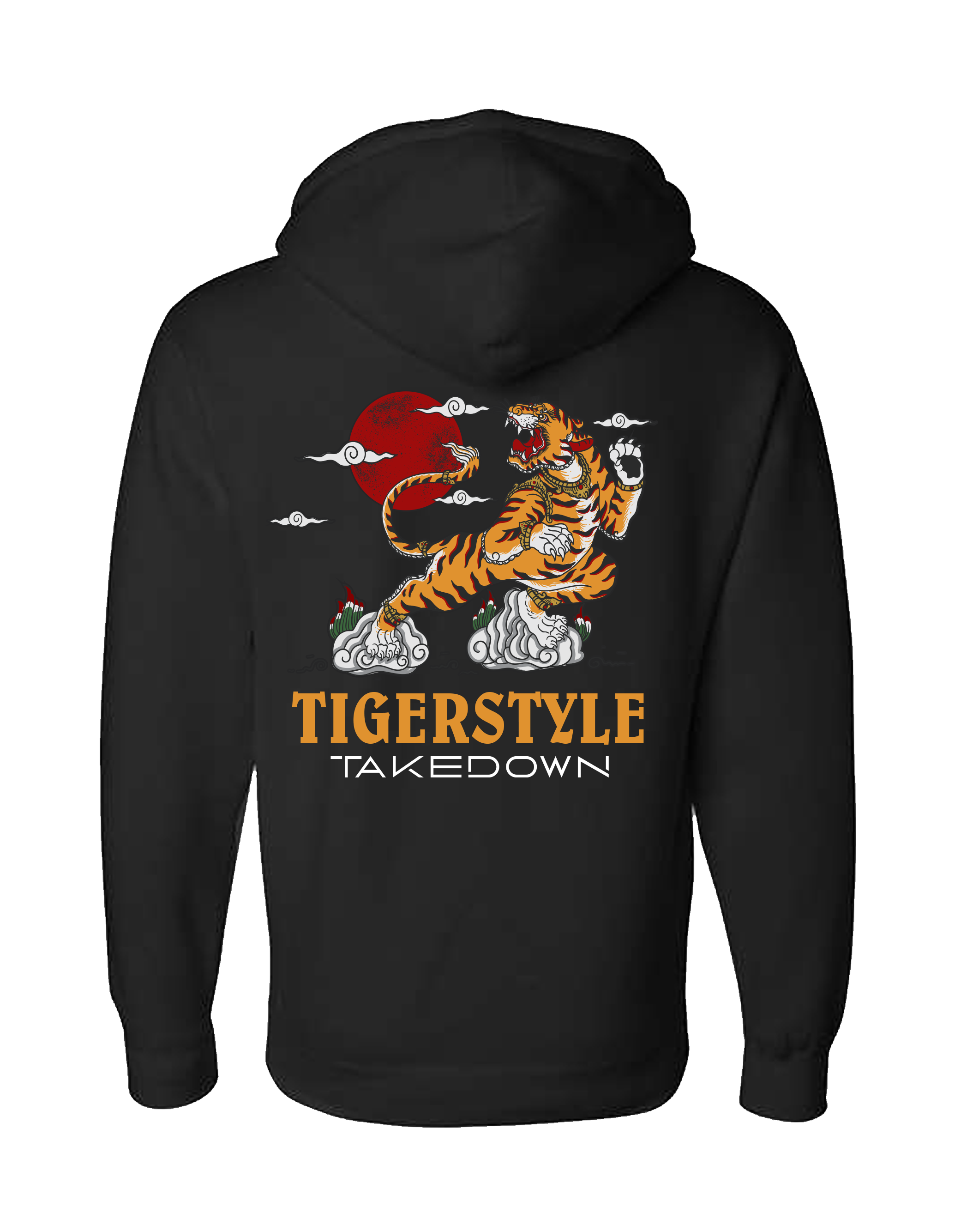 Tiger Style Graphic Hoodie